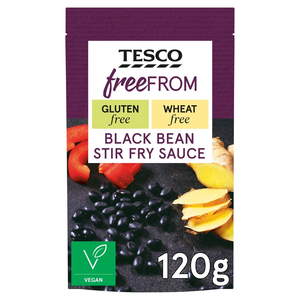 Tesco Free From Black Bean Stir Fry Sauce 120G