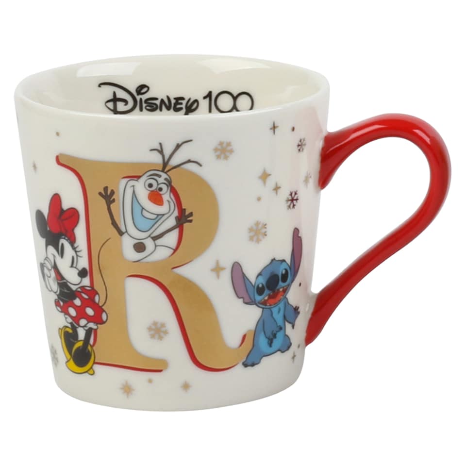 Tesco Disney 100 Alphabet Mug R