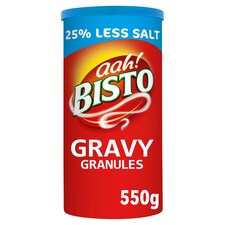 Bisto Reduced Salt Gravy Granules 550G