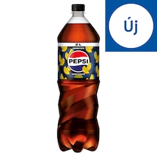 Pepsi Zero colaízű energiamentes szénsavas üdítőital édesítőszerekkel citrom ízesítéssel 2 l