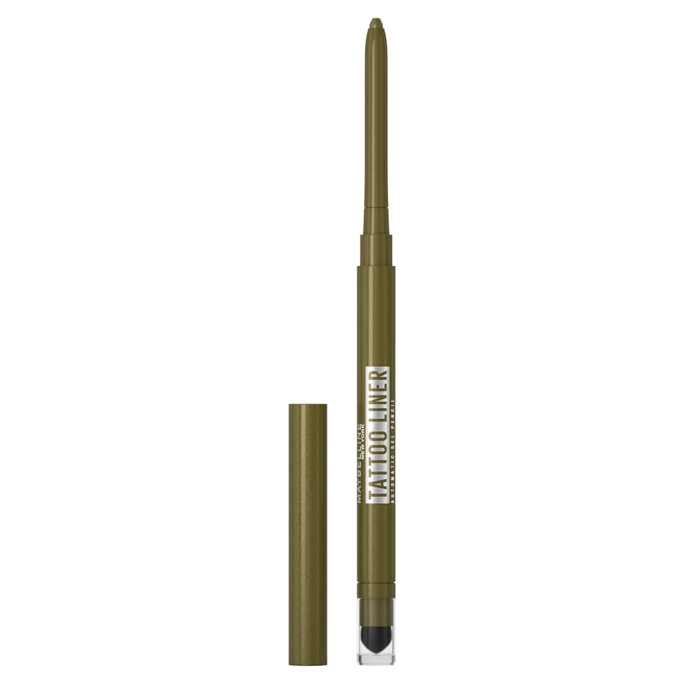 image 1 of Maybelline Tattoo Liner Smoky Eye Pencil - Emerald Energy