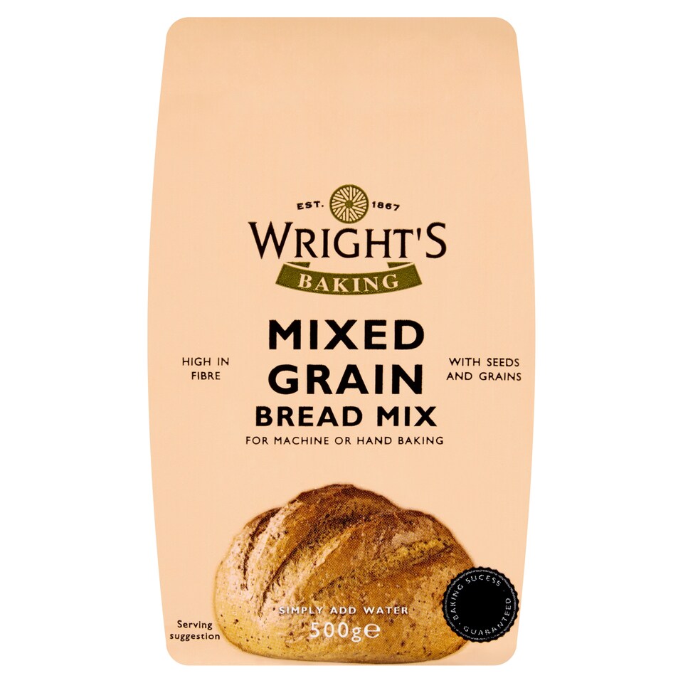 Wrights Mixed Grain Bread Mix 500G