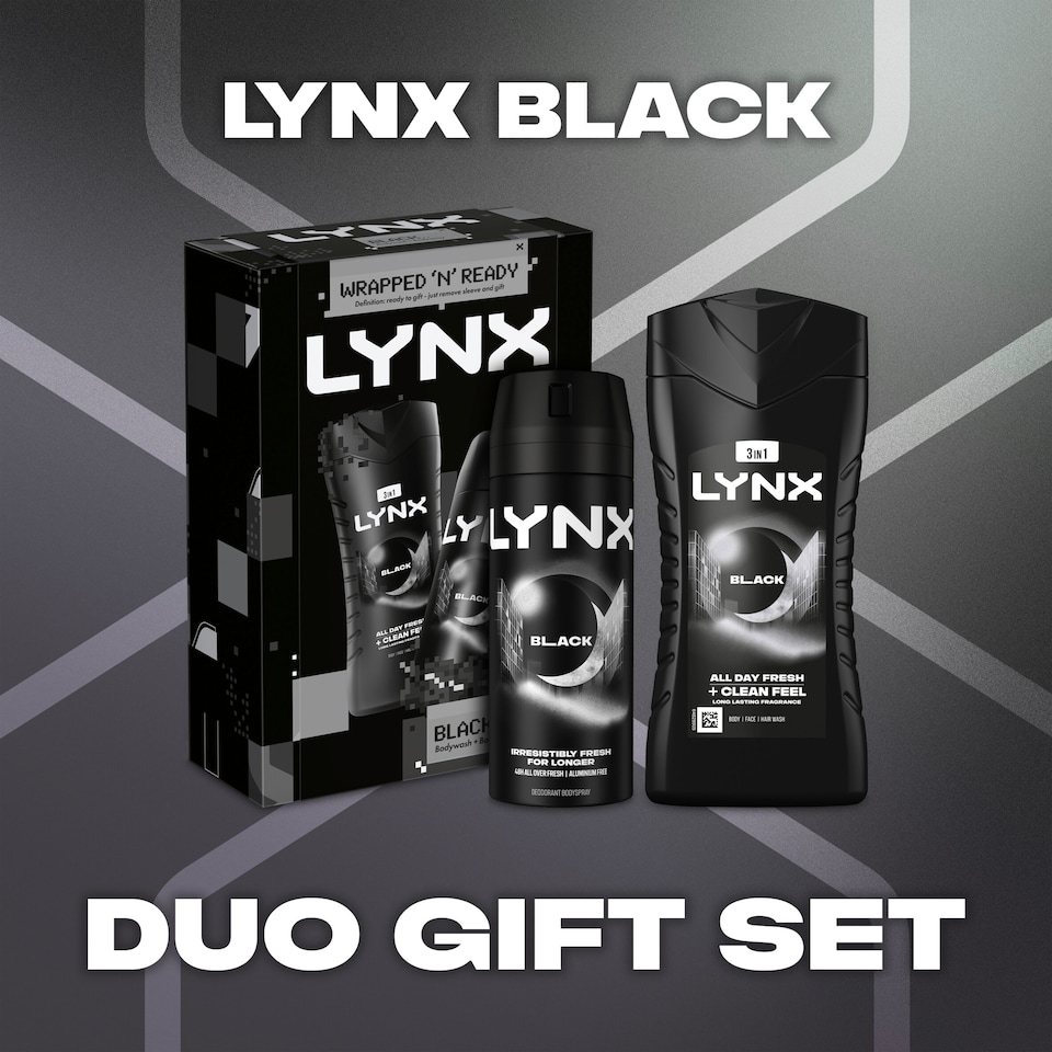 image 1 of Lynx Black Duo Gift Set