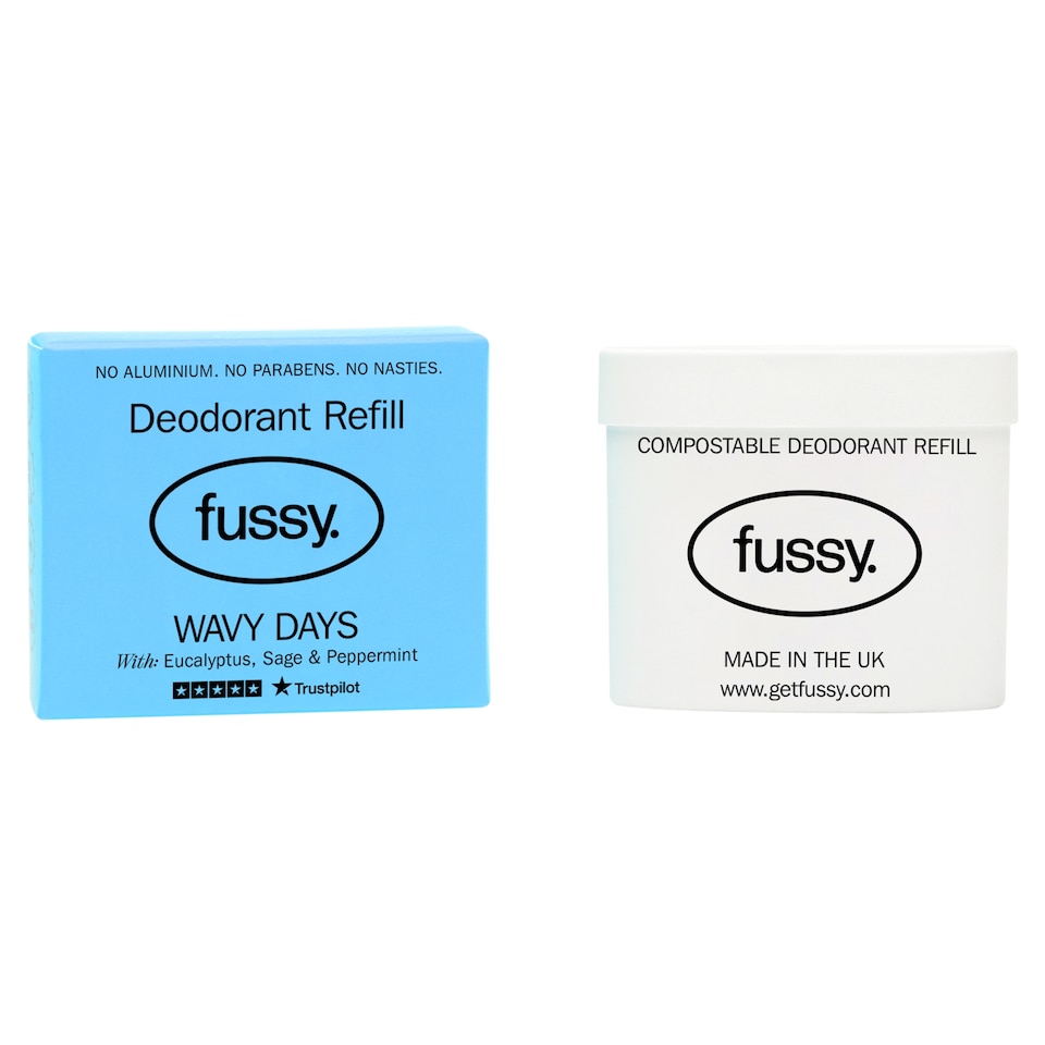 image 1 of Fussy Natural Deodorant Refill Wavy Days 40g