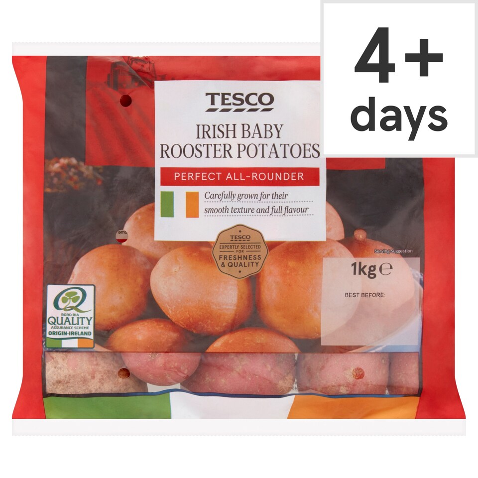 image 1 of Tesco Baby Irish Rooster Potatoes 1Kg