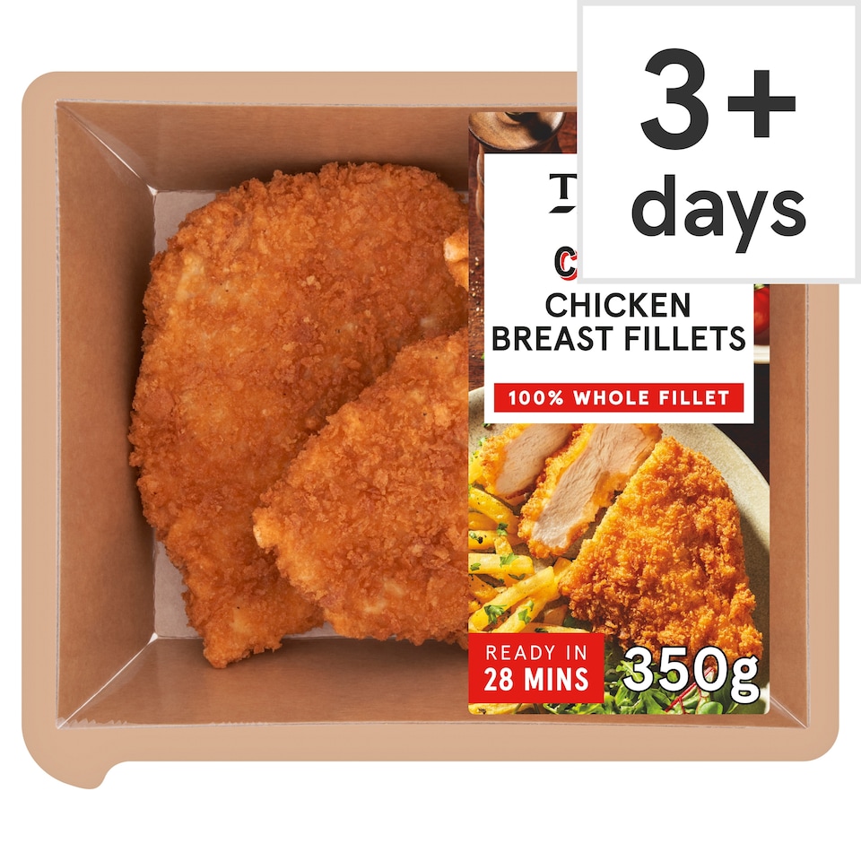 Tesco Crispy Chicken Breast Fillets 350g