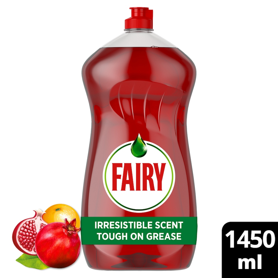 image 1 of Fairy Pomegranate and Grapefruit Washing Up Liquid 1450ml