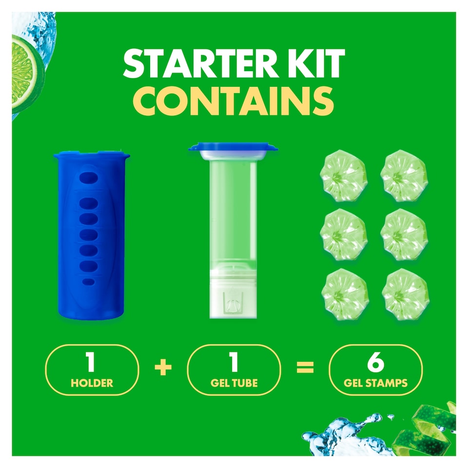 image 1 of DUCK STARTER KIT FRESH DISCS LIME 36ML