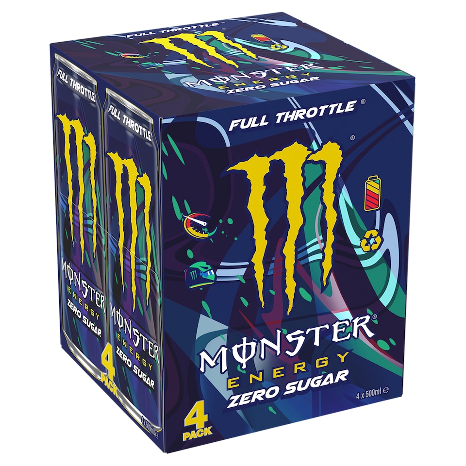 Monster Lewis Hamilton Energy Drink 4X500ml