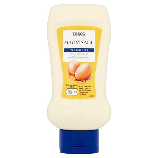 Tesco Mayonnaise Real 450Ml Tesco Groceries