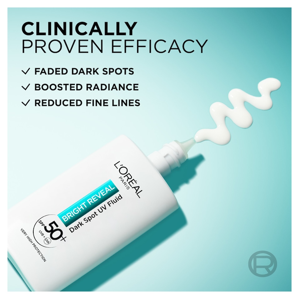 image 1 of L'Oreal Paris Bright Reveal UV Fluid SPF50 50ml