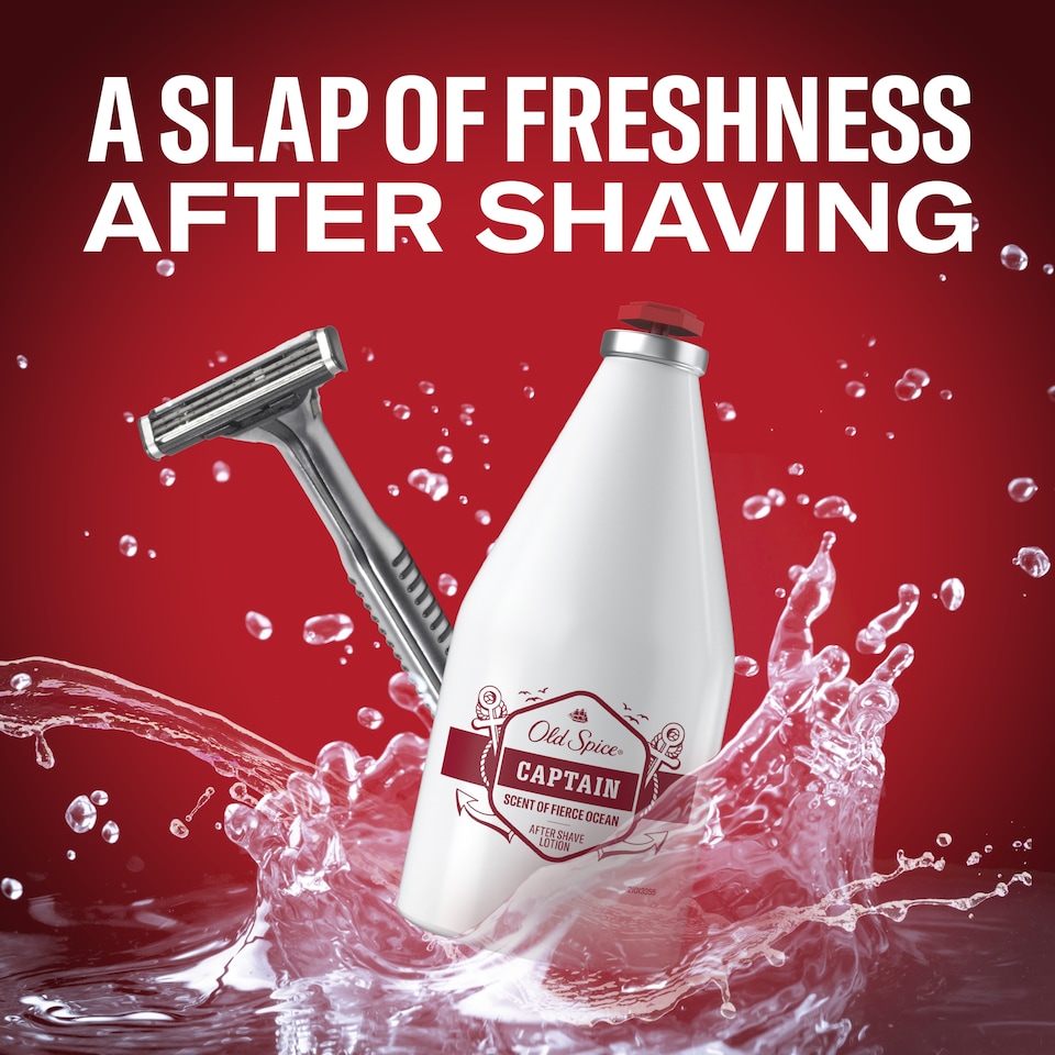 image 1 of Old Spice Captain Borotválkozás Utáni Arcszesz Férfiaknak, 100 ml