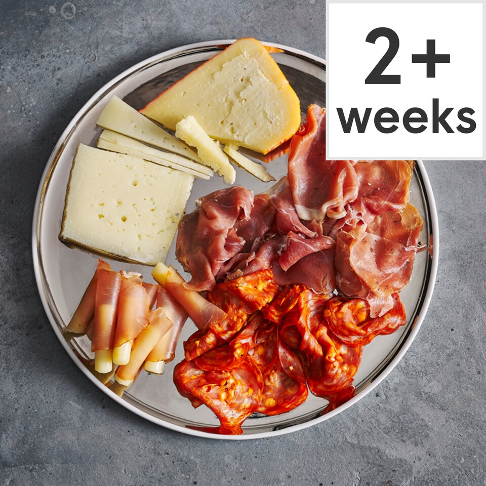 Tesco Finest Spanish Cured Meat & Cheese Platter 665g (Serves 8