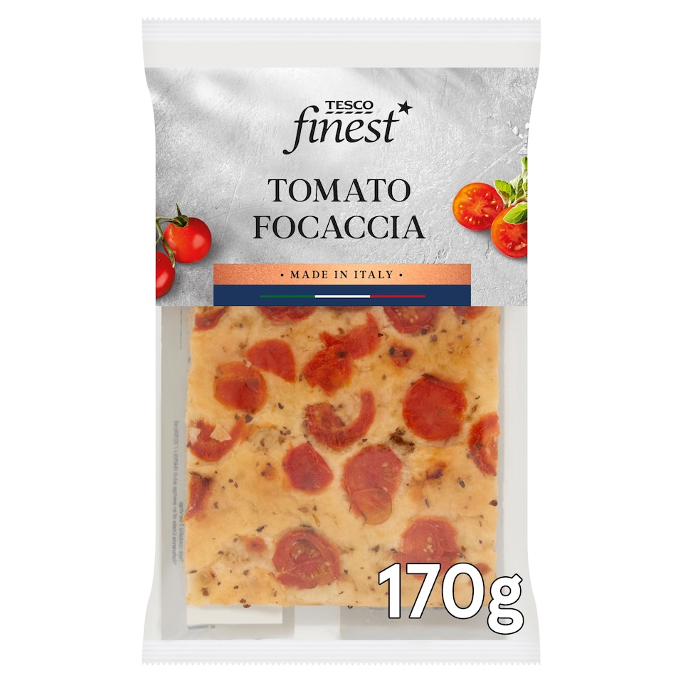 Tesco Finest Tomato Focaccia 170g