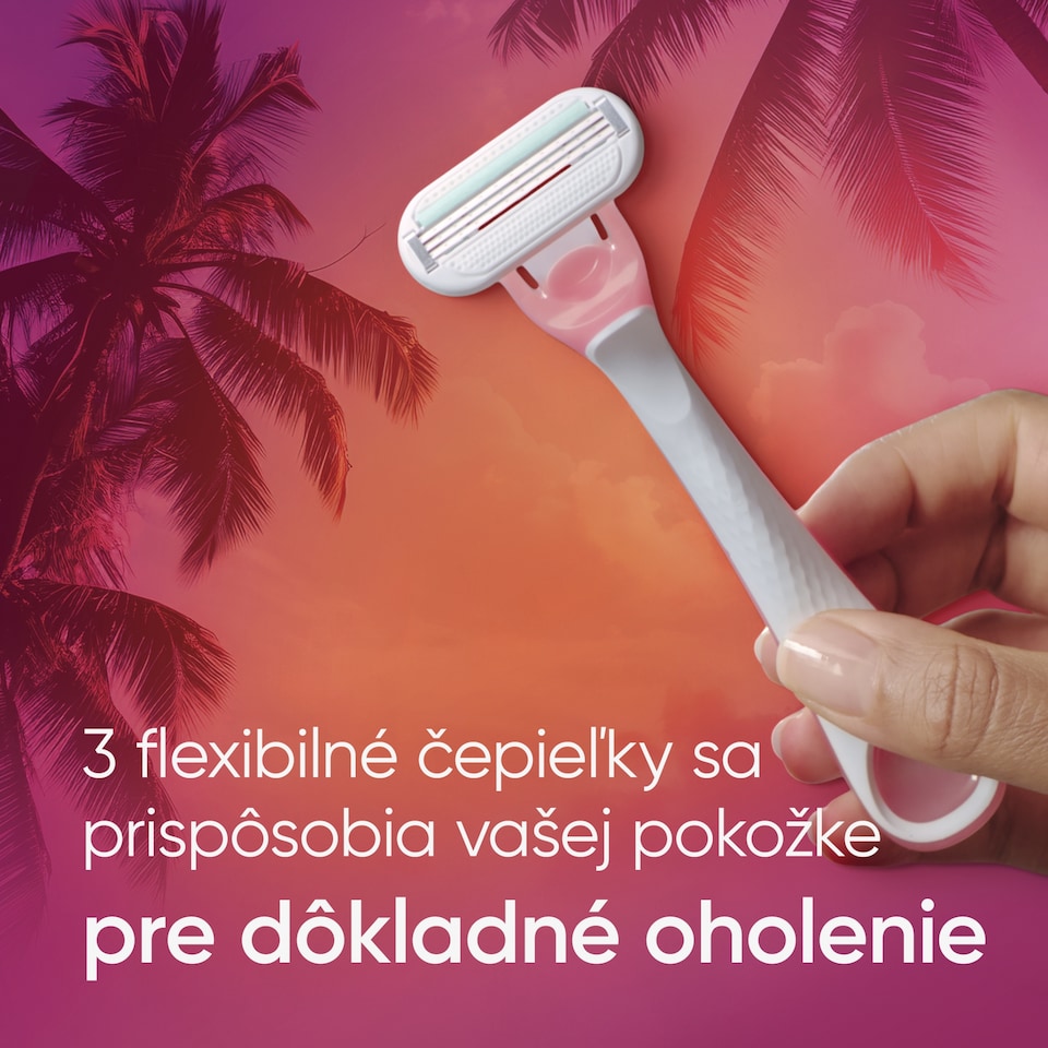 image 1 of Venus Smooth Miami jednorazové holiace strojčeky, balenie 6