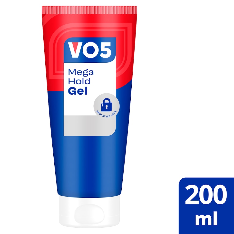 image 1 of Vo5 Mega Hold Styling Hair Gel 200Ml
