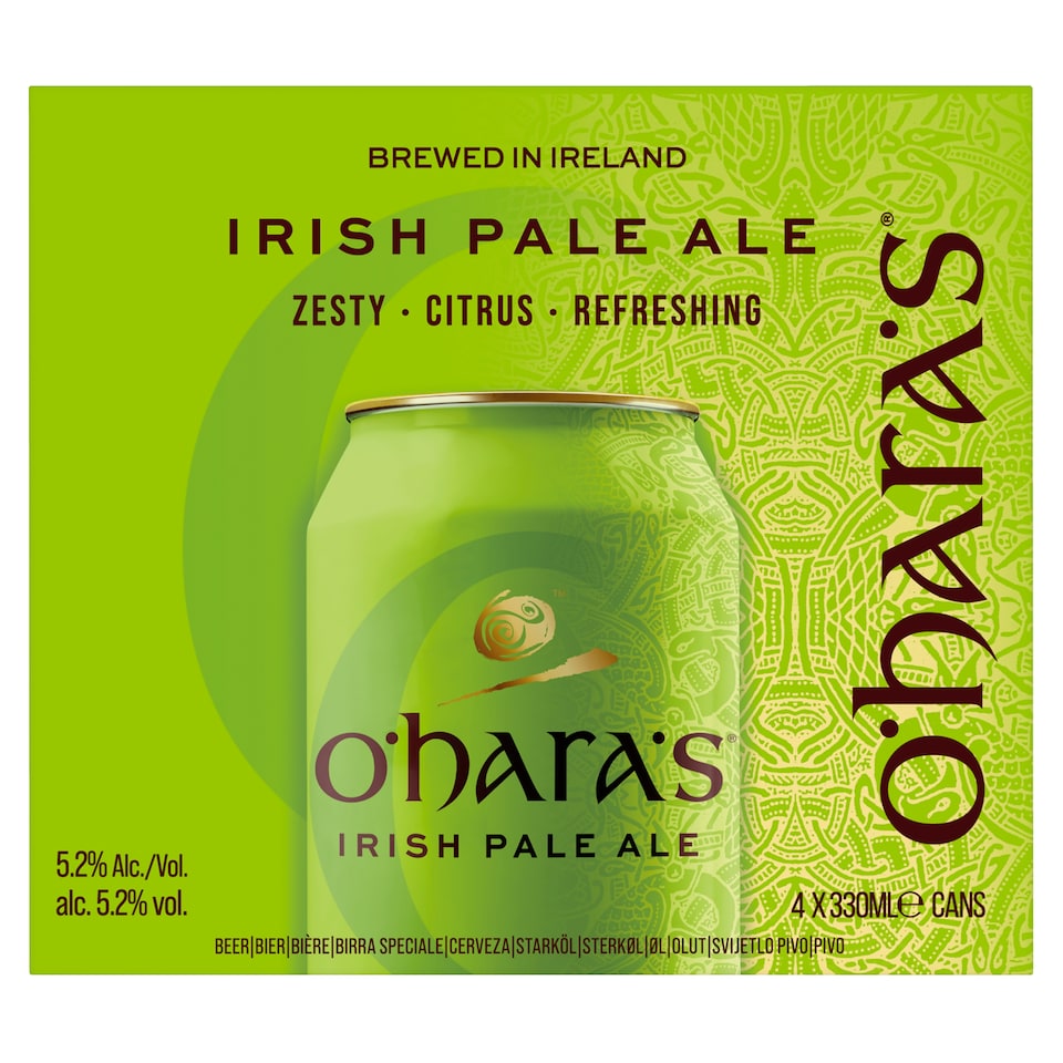 O'Hara's Irish Pale Ale 4x33cl