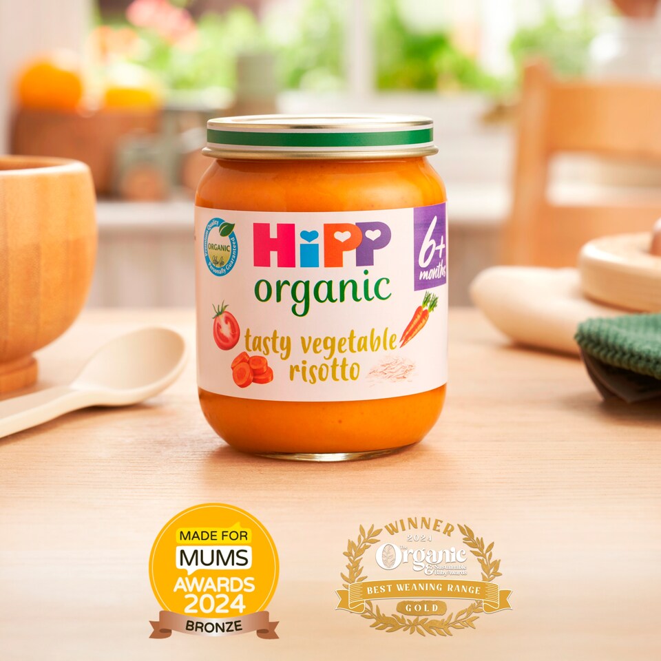 image 1 of Hipp Organic Tasty Vegetable Risotto 125G