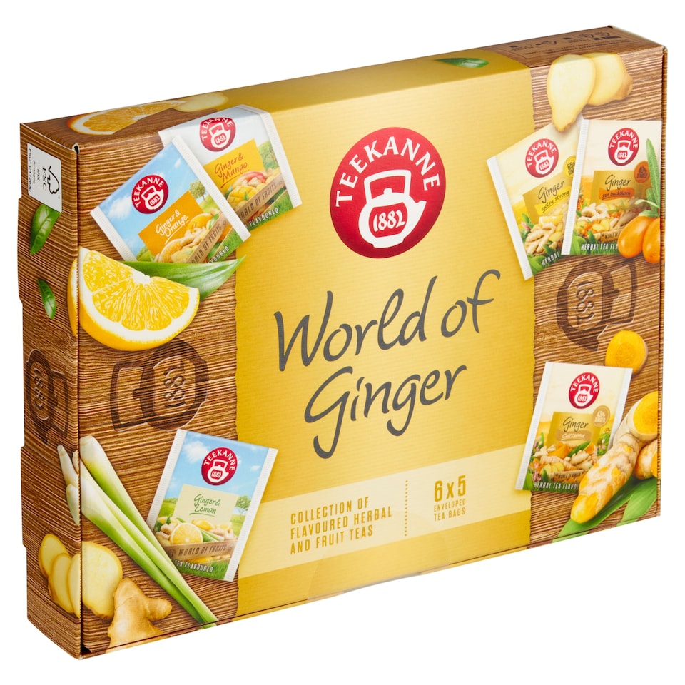 image 1 of Teekanne World of Ginger 6 x 5 Tea Bags 55 g