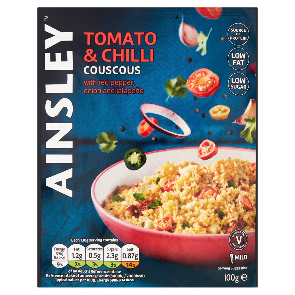 Ainsley Harriott Cous Cous Tomato And Chilli 100G