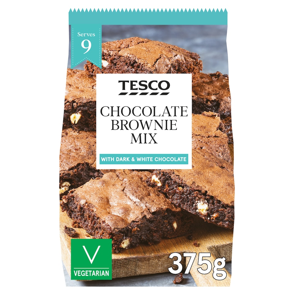 Tesco Chocolate Brownie Mix 375g