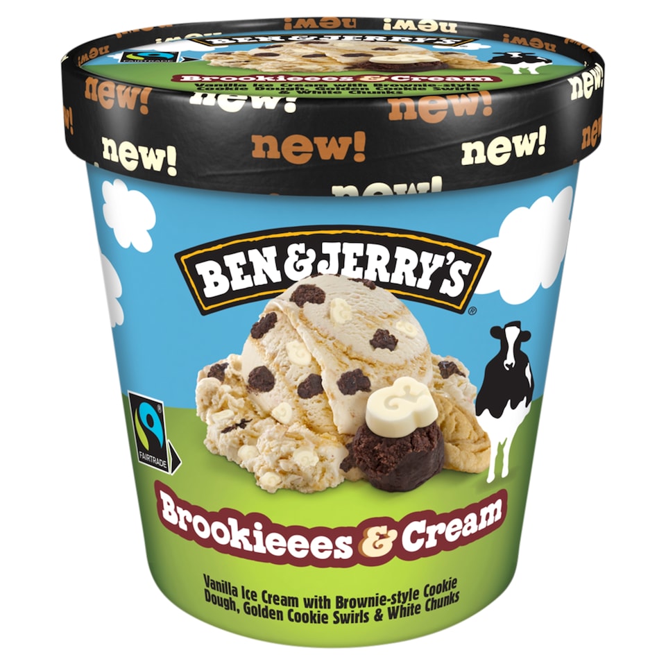 Ben & Jerry's Brokieees & Cream 465 ml