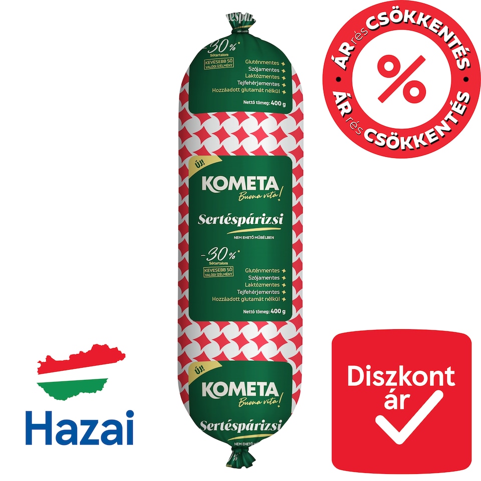 Kometa sertéspárizsi 400 g
