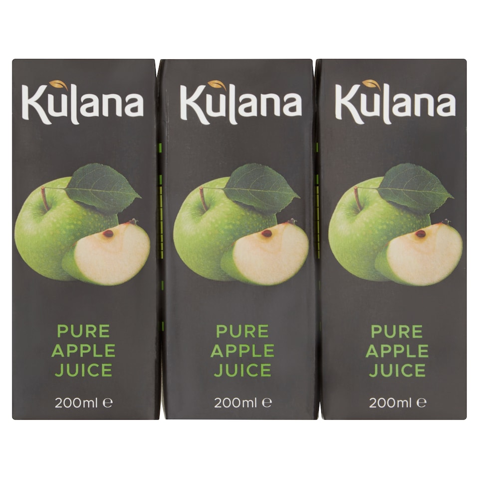 Kulana Ready To Drink Apple Juice 6 X 200 Ml