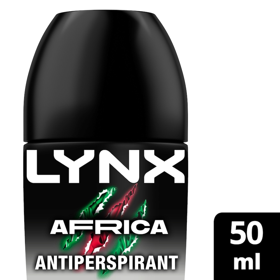 image 1 of Lynx Africa 48h Roll On Antiperspirant Deodorant 50ml