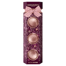 Baylis & Harding Wild Cherry & Vanilla Luxury Bath Bomb 3x100g