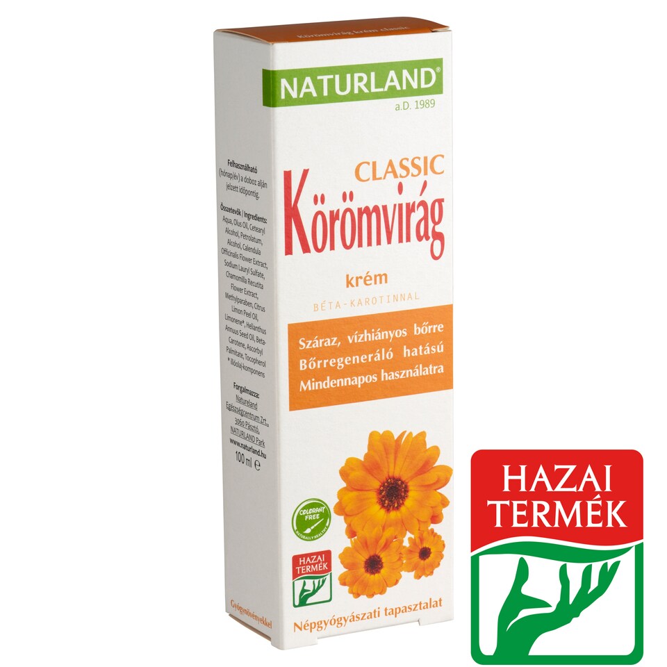 Naturland Classic Marigold Cream with Beta-Carotene 100 ml