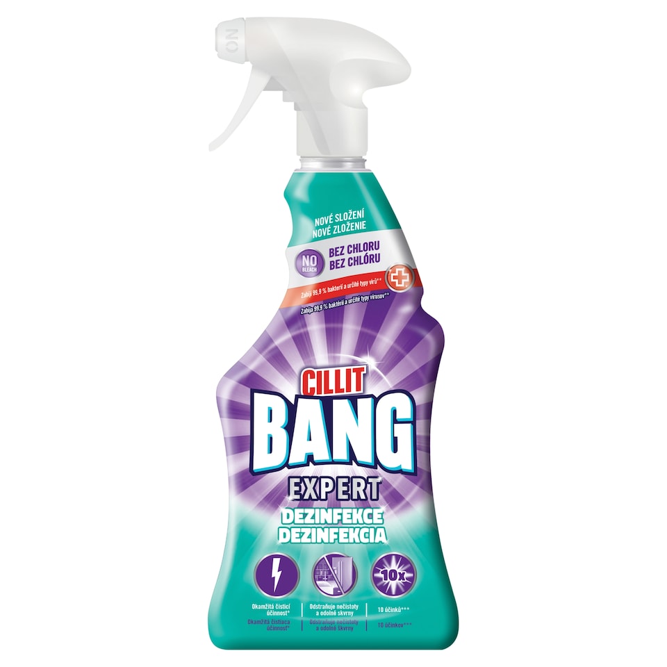 Cillit Bang Expert univerzálny dezinfekčný sprej 750 ml