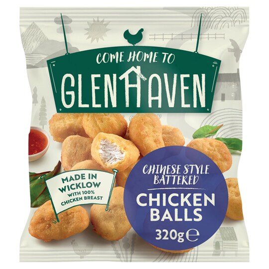 Glenhaven Batter Chicken Balls 320G Tesco Groceries