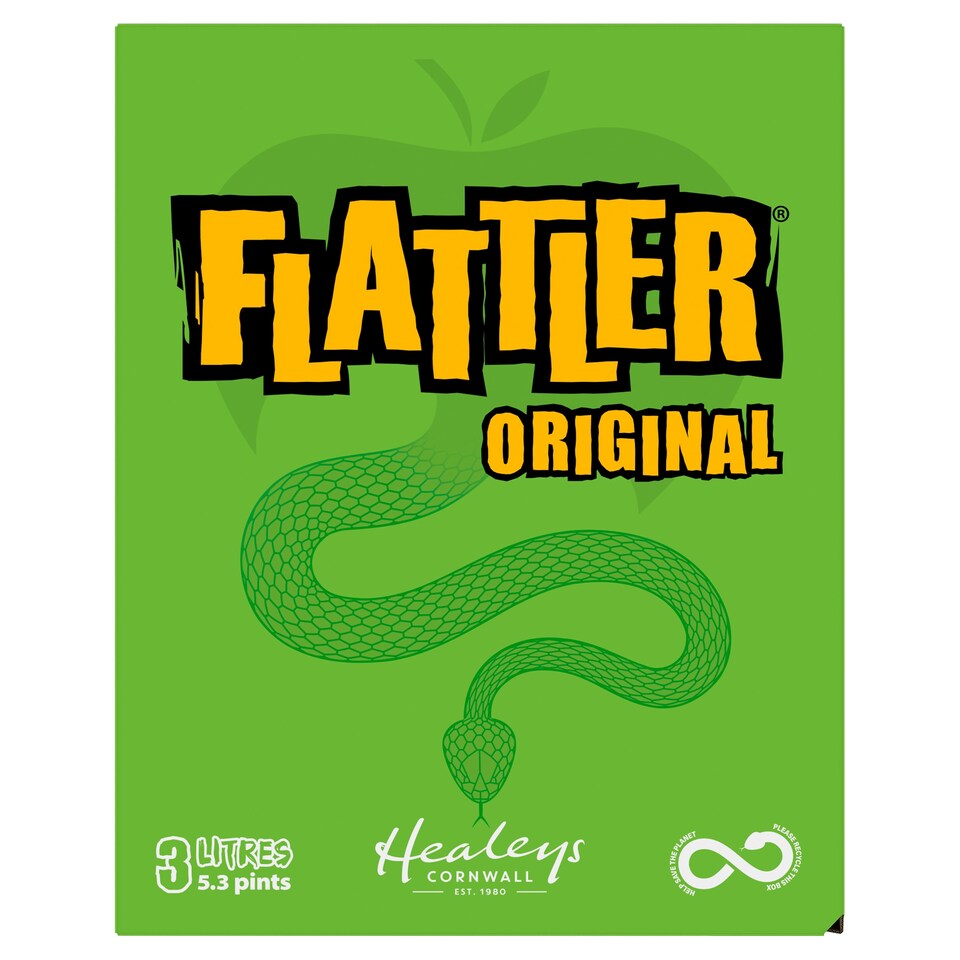 Healeys Flattler Still Cornish Cloudy Cyder 3L