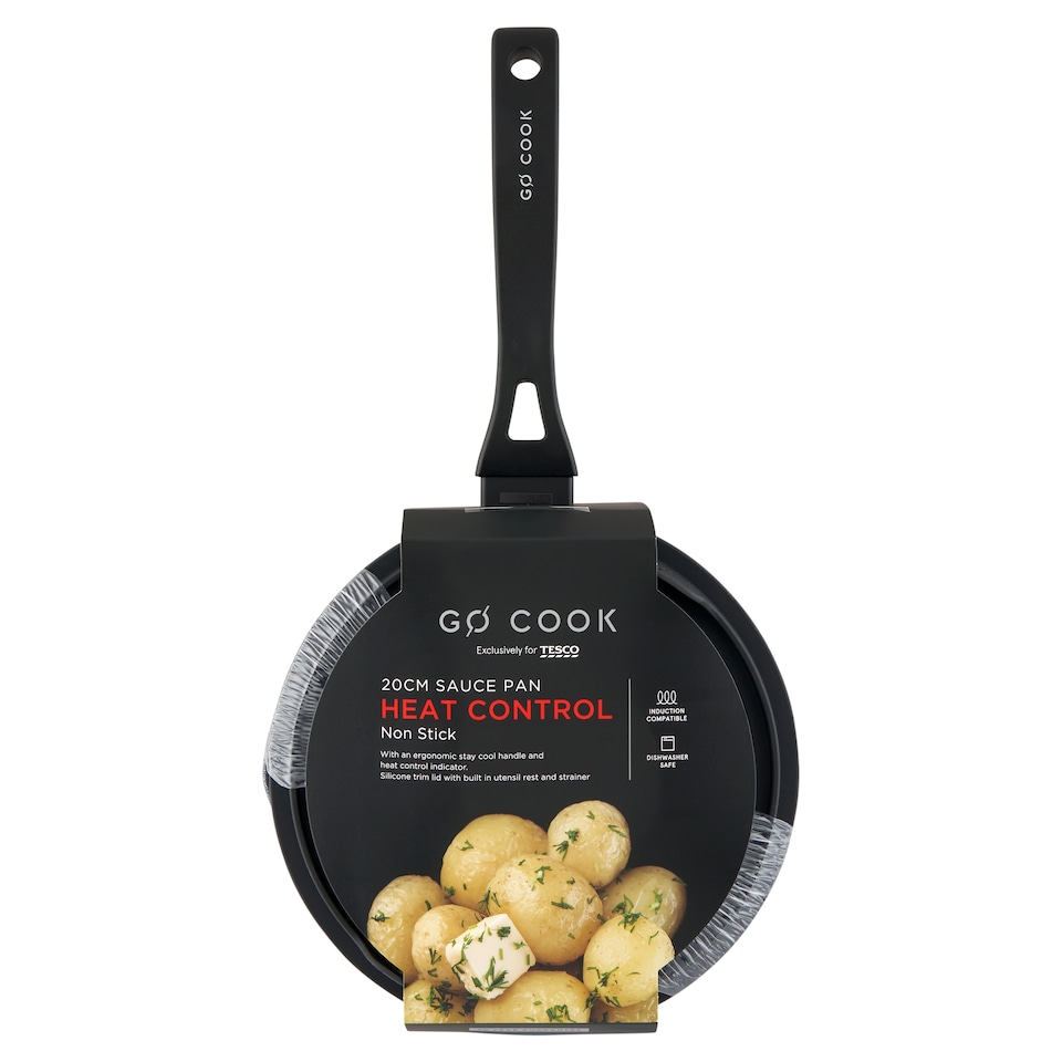 Go Cook Heat Control Sauce Pan 20 cm