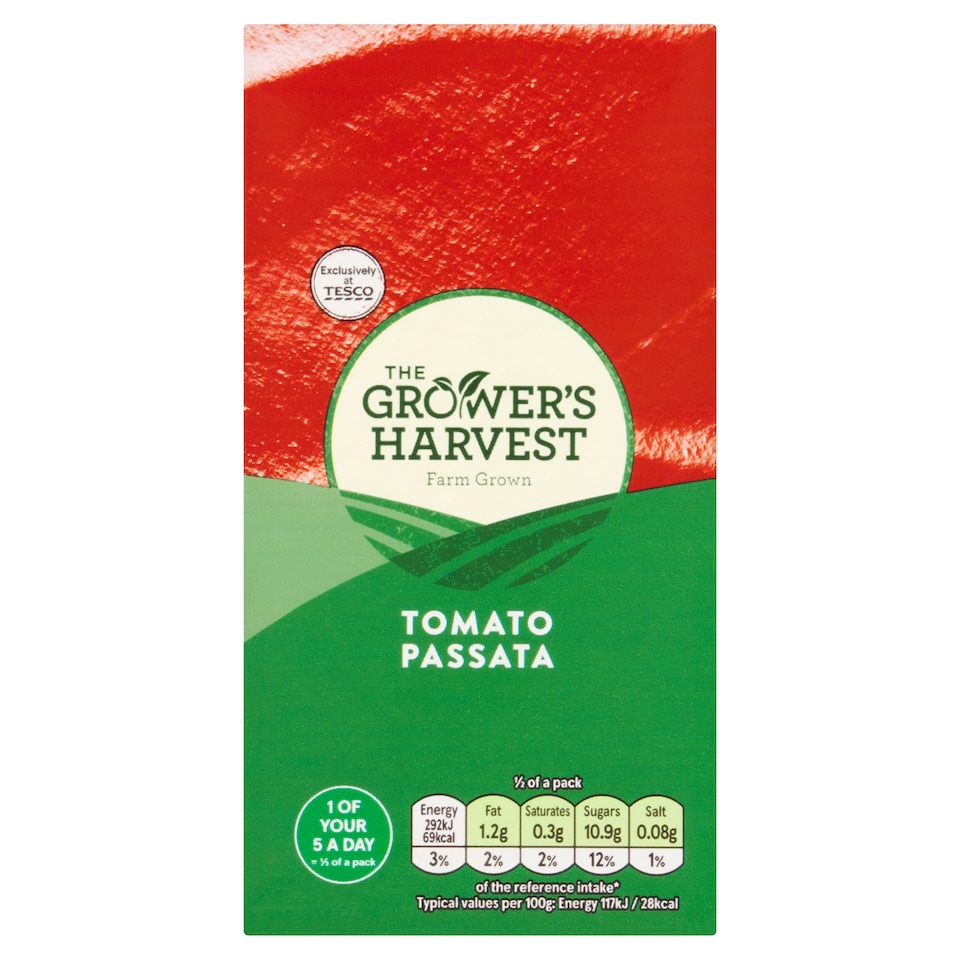 Growers Harvest Tomato Passata 500G