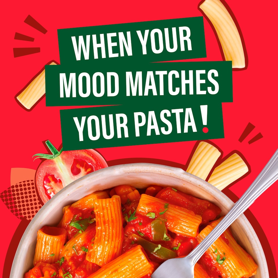 image 1 of Dolmio Classics Rigatoni Arrabiata Pasta Ready Meal 250g