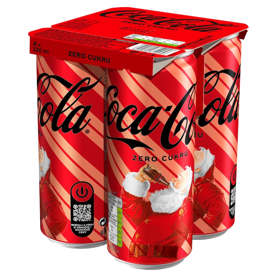Coca-Cola Zero 4 x 330 ml