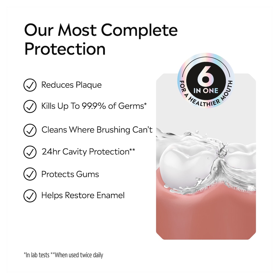 image 1 of Listerine Total Care Alcohol Free Extra Mild Mint 500ml