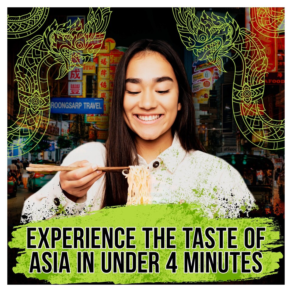 image 1 of Pot Noodle Fusions Thai Green Curry Instant Noodles 117g