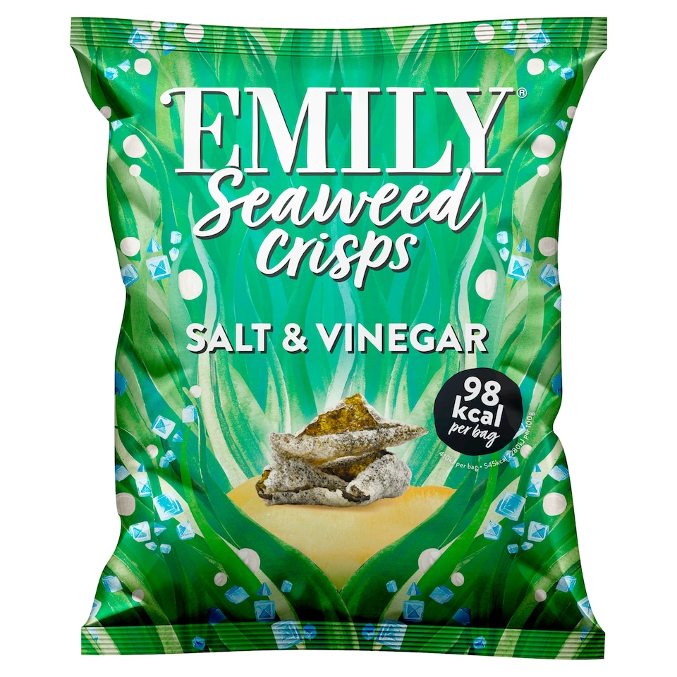 Emily Seaweed Crisps - Salt & Vinegar 18g