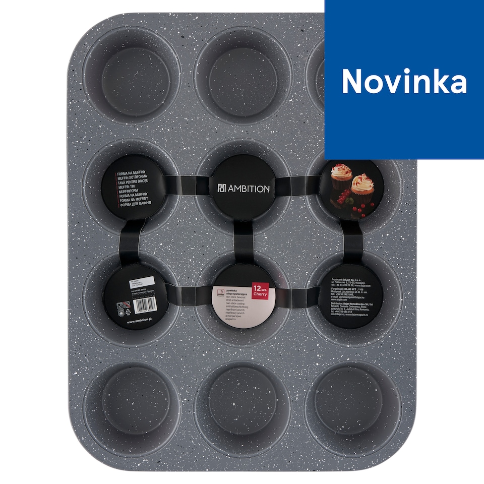 Ambition Cherry forma na muffiny 12 ks