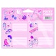 image 1 of Lynx Papir Notebook Sticker Classic 5 pcs