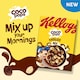 image 2 of Kellogg's Coco Pops Chocos Mix Cereal 430g