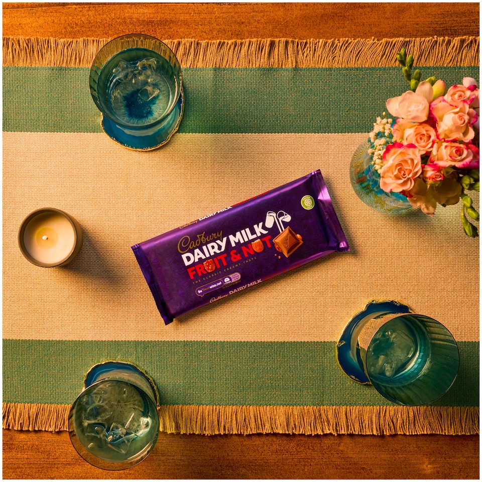 image 1 of Cadbury Dairy Milk Fruit and Nut Chocolate Bar 180g