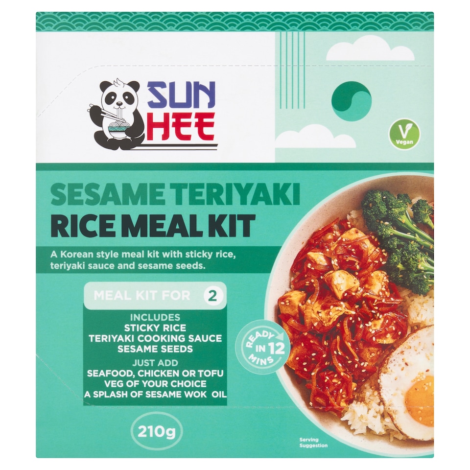 Sun Hee - Sesame & Teriyaki (Rice MK) - 2 people 210g