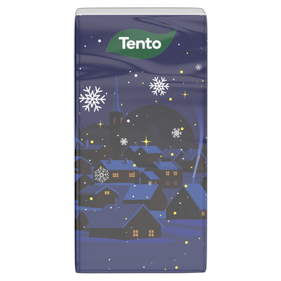 image 1 of Tento Winter Handkerchiefs 3 Plies 10 x 10 pcs