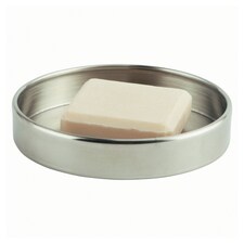 Tesco stainless steel polished soap dish