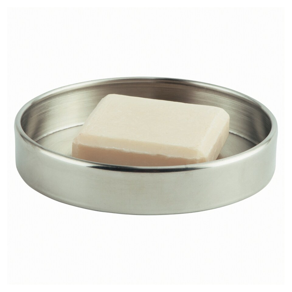 Tesco stainless steel polished soap dish