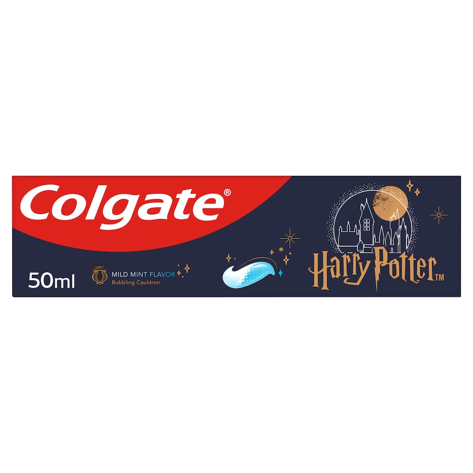 Obrázek 1 pro produkt Dětská zubní pasta Colgate Kids Harry Potter 6+ Bublající kotlík